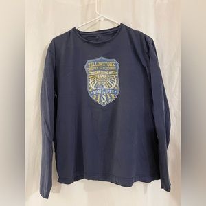 Yellowstone Ski Long Sleeve Tee